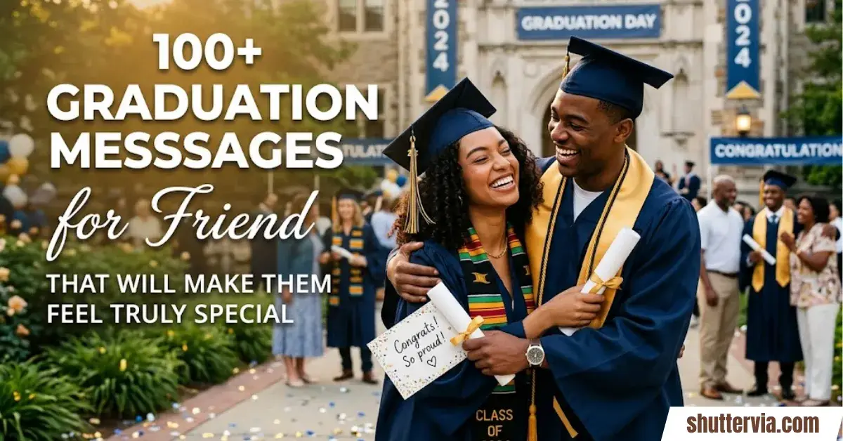 100+ Graduation Messages for Friend That Will Make Them Feel Truly Special