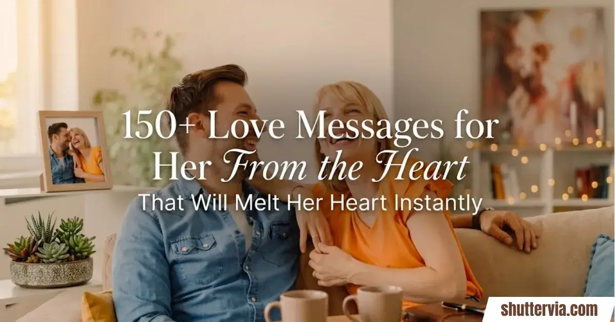 150+ Love Messages for Her From the Heart That Will Melt Her Heart ...