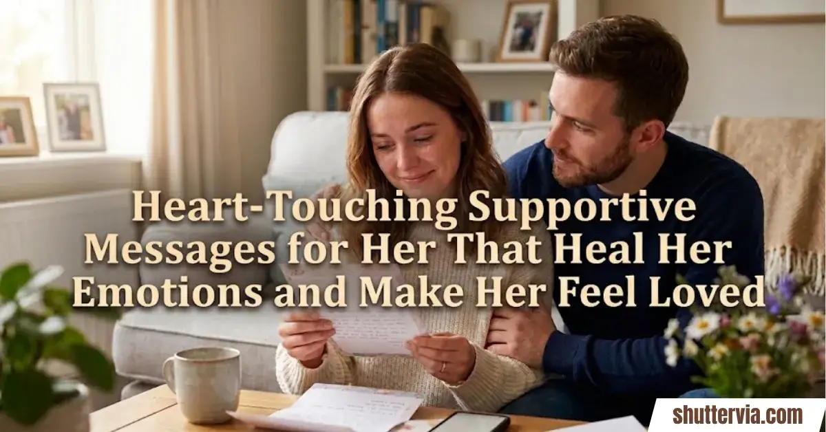 Heart-Touching Supportive Messages for Her That Heal Her Emotions and ...